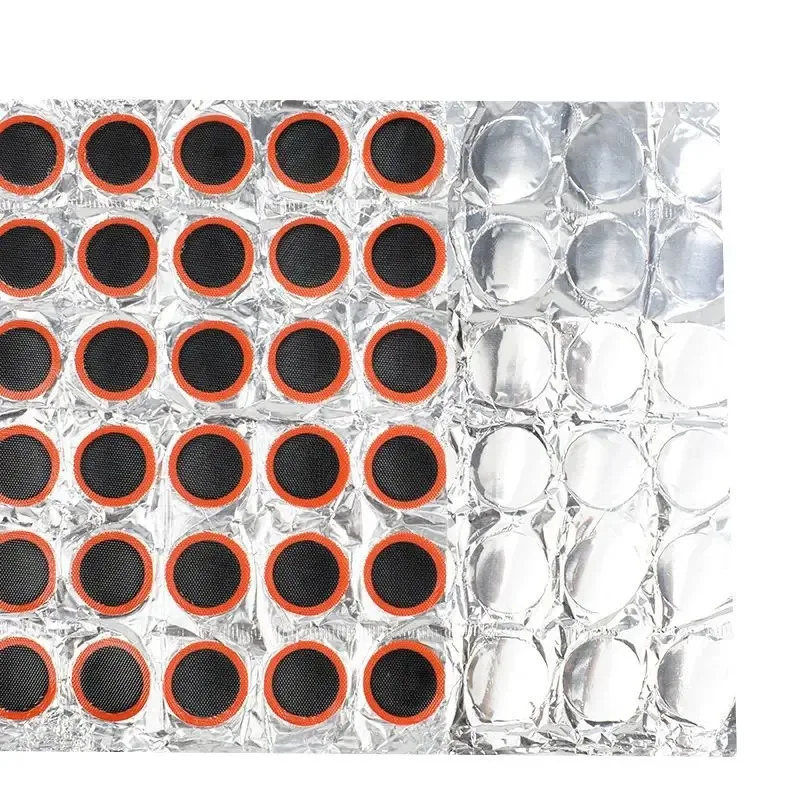 Bicycle Repair Kit - 48Pcs Rubber Puncture Patches Bicycle Tire