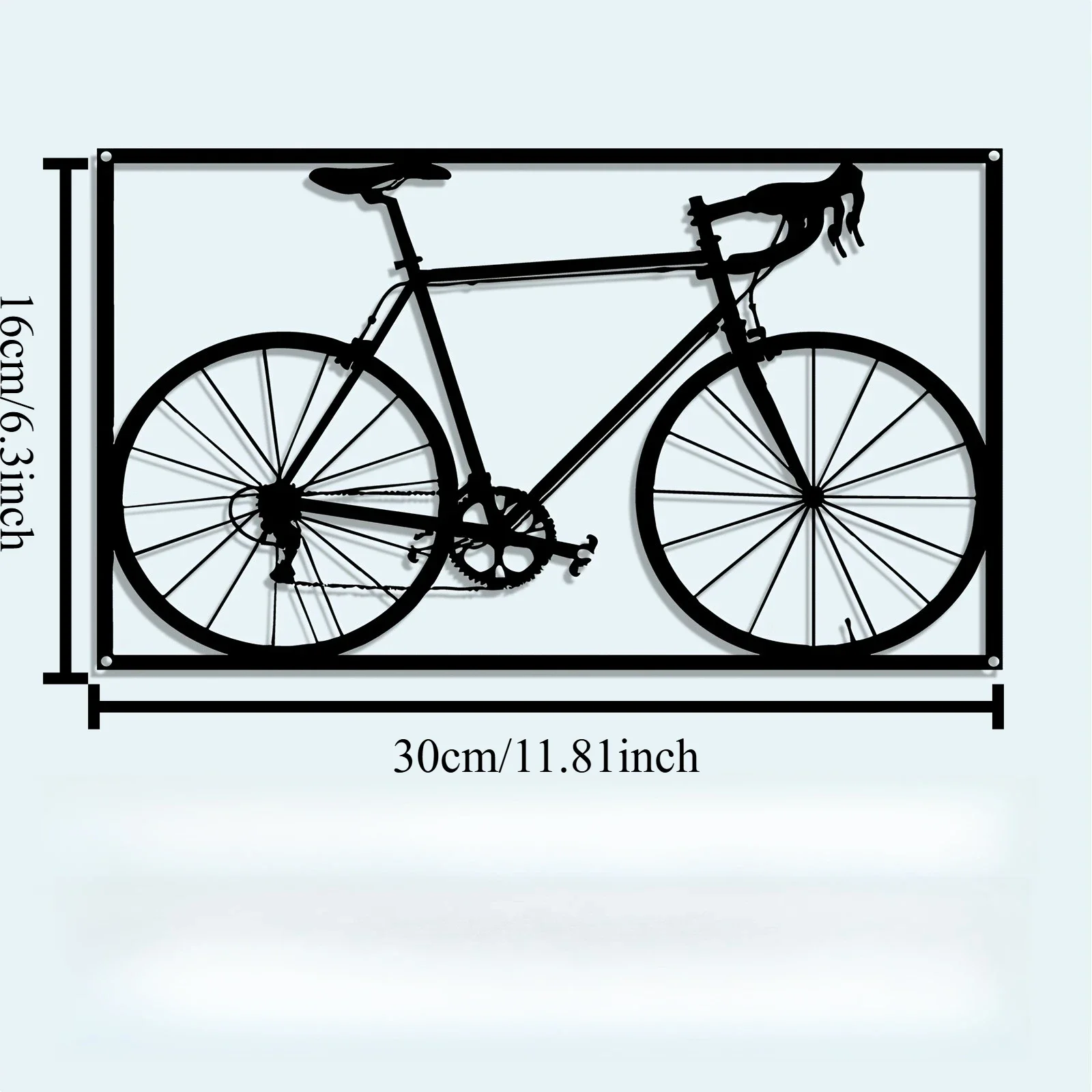 CIFBUY Metal Wall Art Iron Bic - Cycling Gear Gifts recension och pris