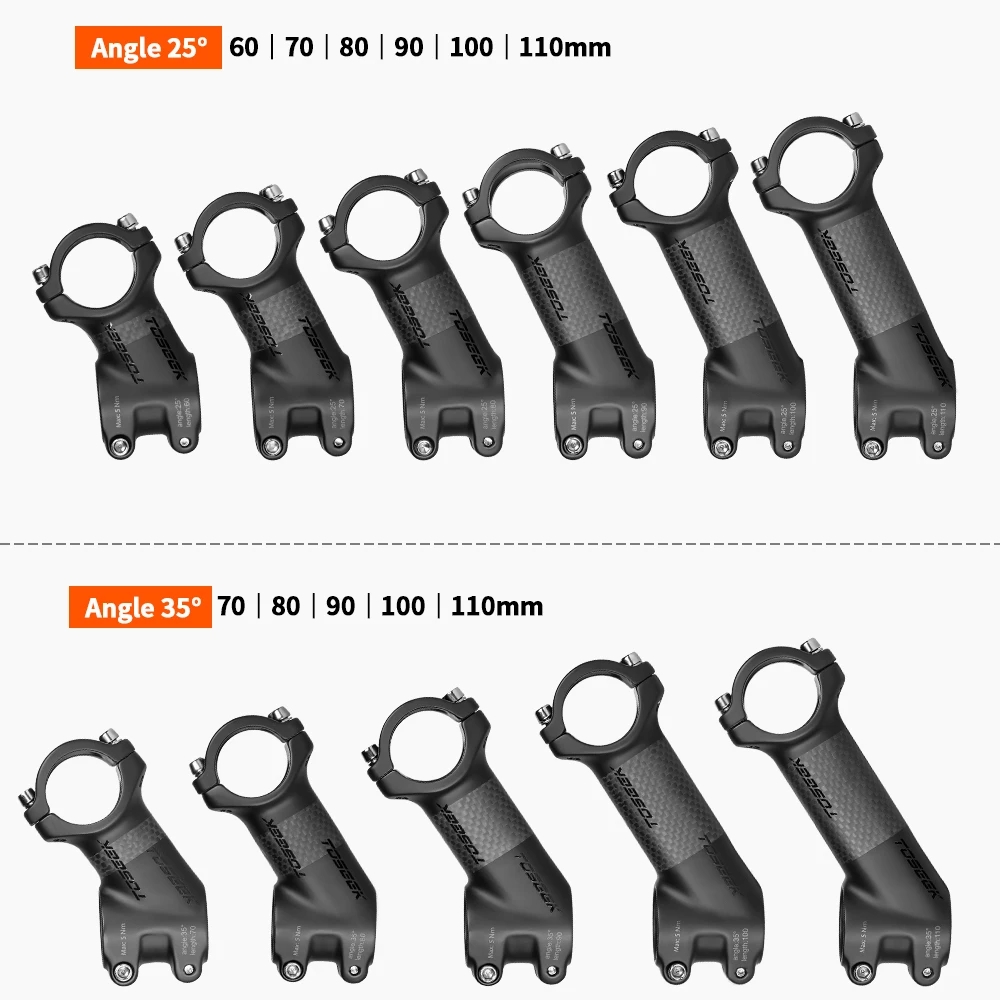 TOSEEK Bike Stem 31.8mm Handle - Bike Stem Riser recension och pris