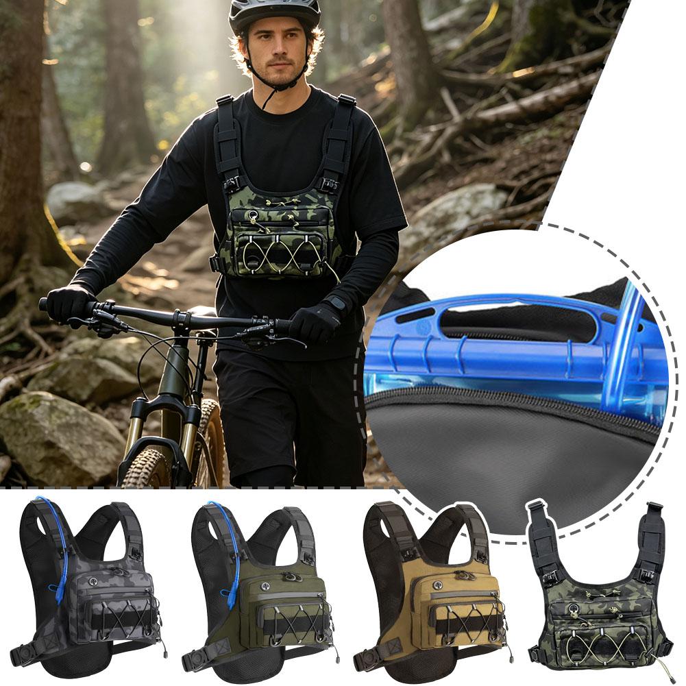 Running Chest Pack Hydration V - Cycling Gear Travel Bag recension och pris