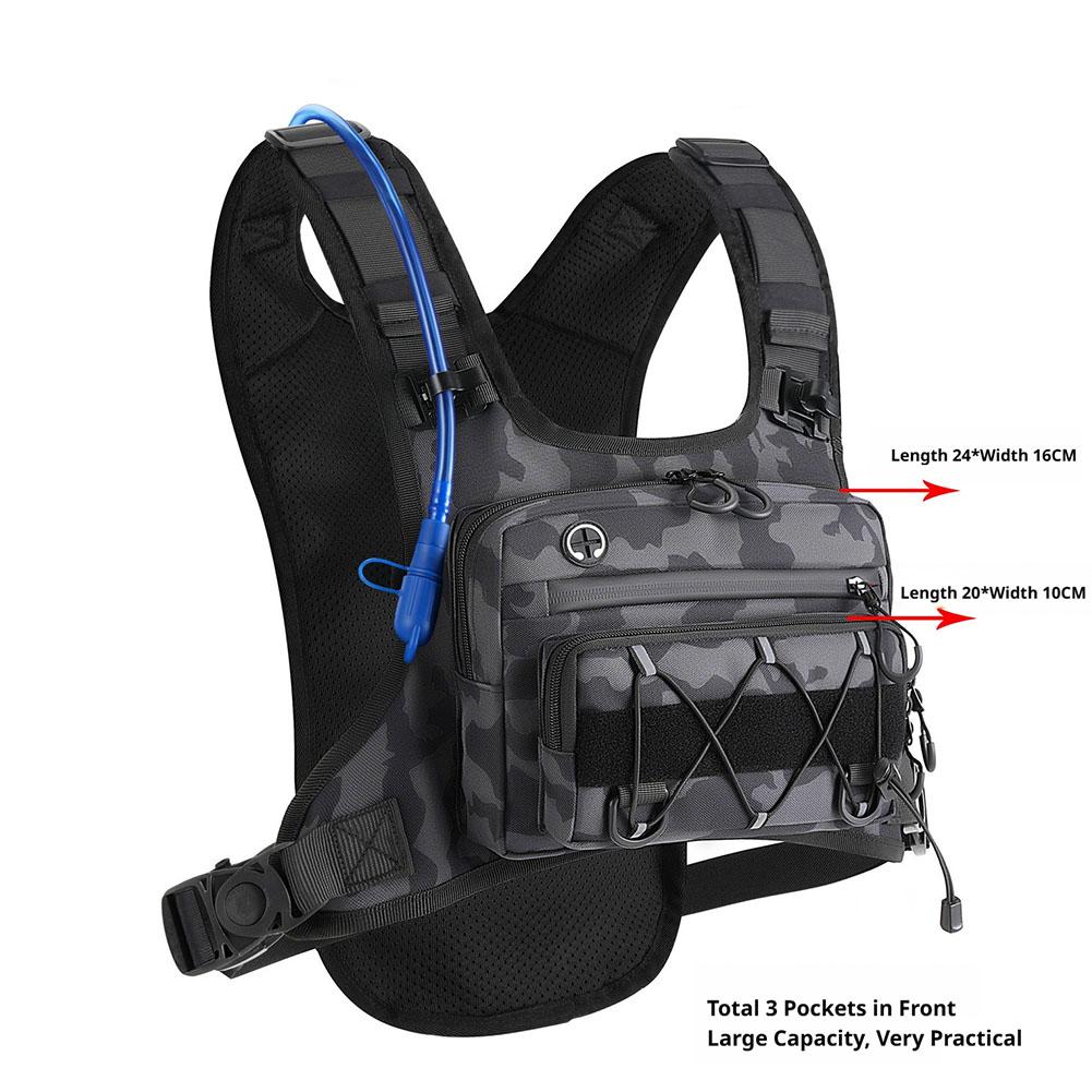 Running Chest Pack Hydration V - Cycling Gear Travel Bag recension och pris
