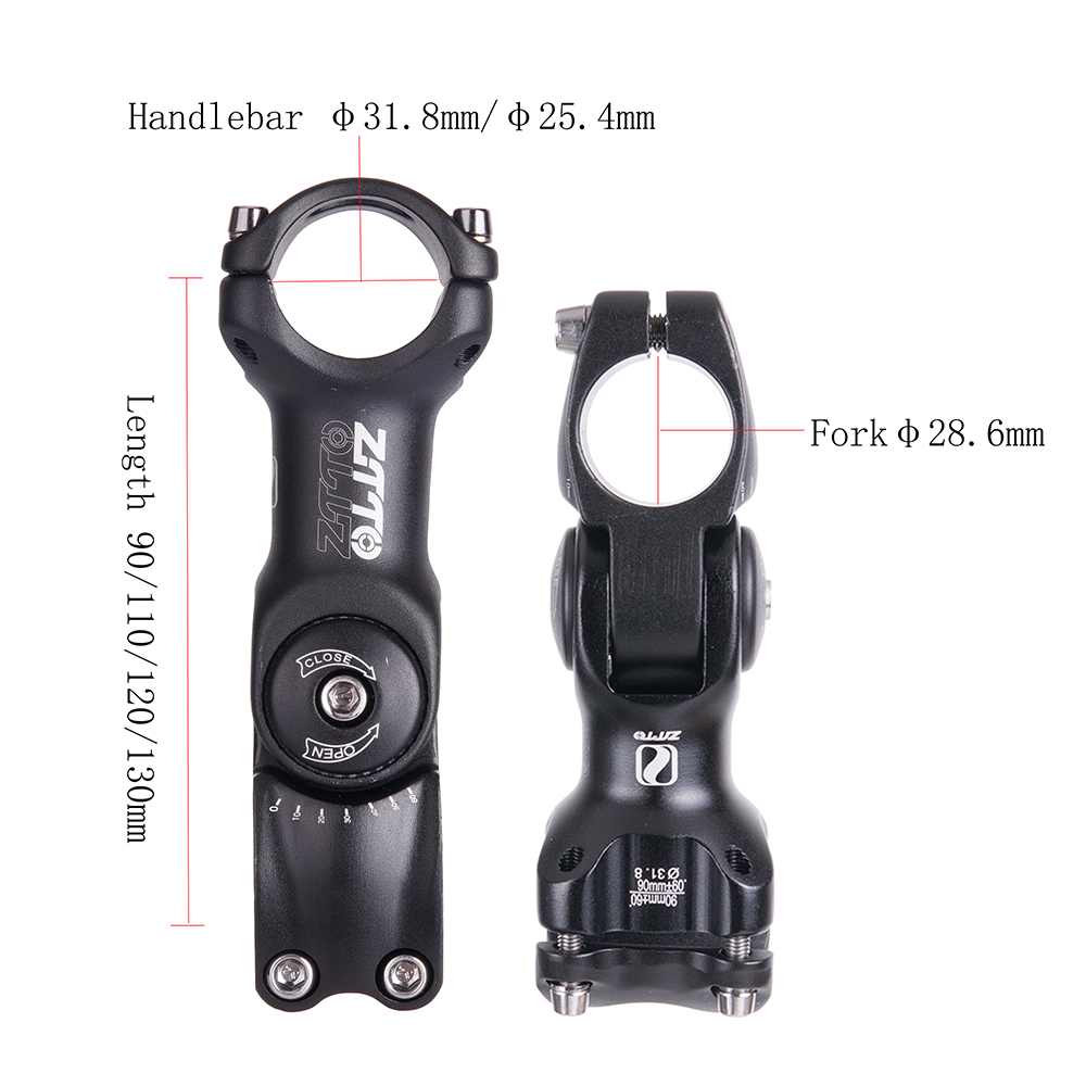 ZTTO Bicycle Adjustable Stem 3 - Bike Stem Riser recension och pris
