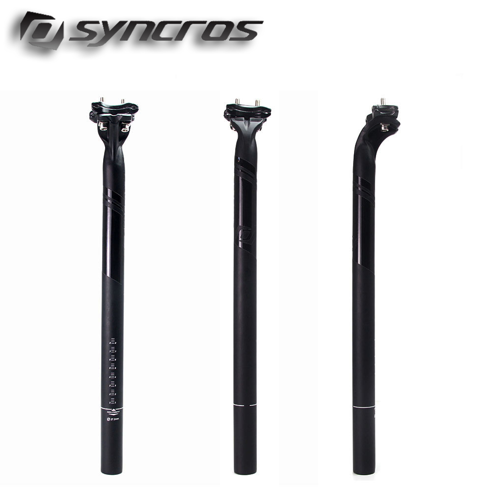 SYNCROS-Carbon Fiber Seatpost  - Carbon Fiber Saddle recension och pris
