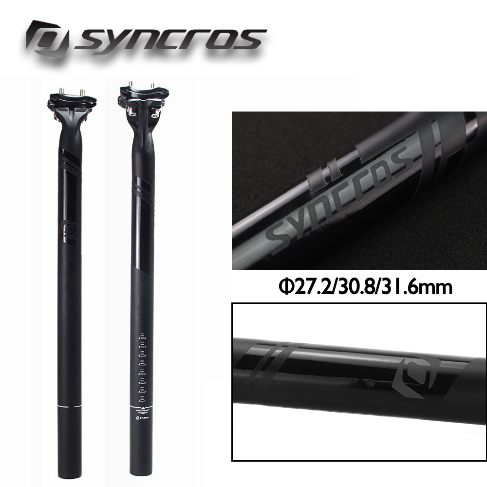 SYNCROS-Carbon Fiber Seatpost  - Carbon Fiber Saddle recension och pris