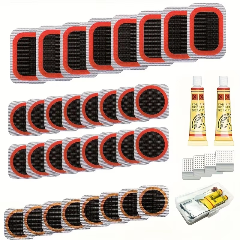 39pcs Bike Tire Repair Kit - B - Bicycle Repair Kit recension och pris