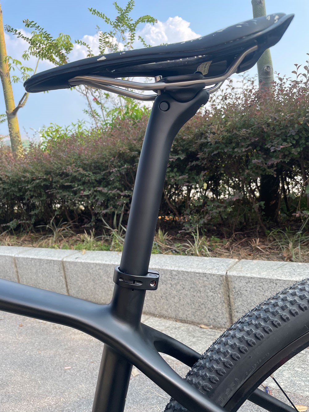 ELITAONE MTB Carbon Seat Post  - Carbon Fiber Saddle recension och pris