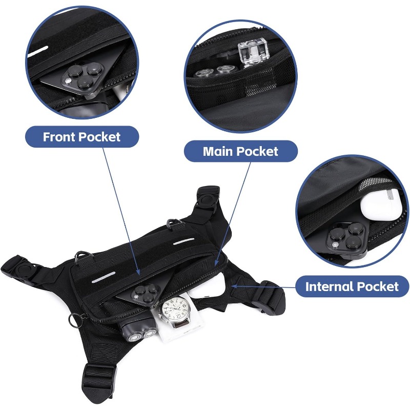 Vest Bag Multifunctional Tacti - Cycling Gear Travel Bag recension och pris