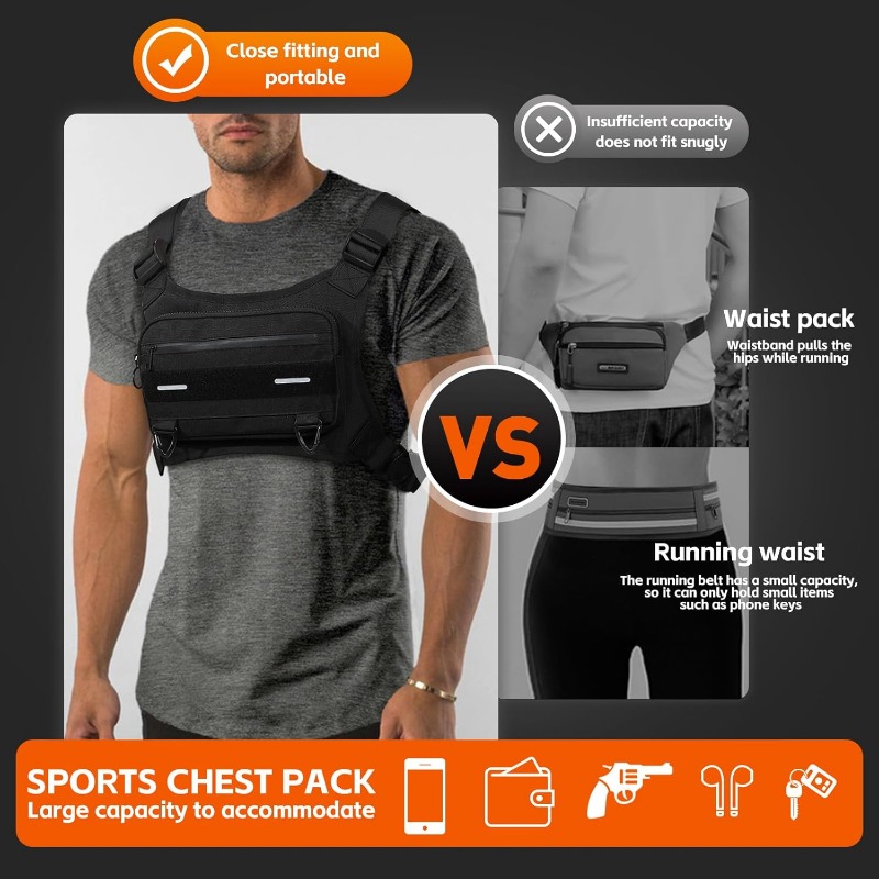 Vest Bag Multifunctional Tacti - Cycling Gear Travel Bag recension och pris