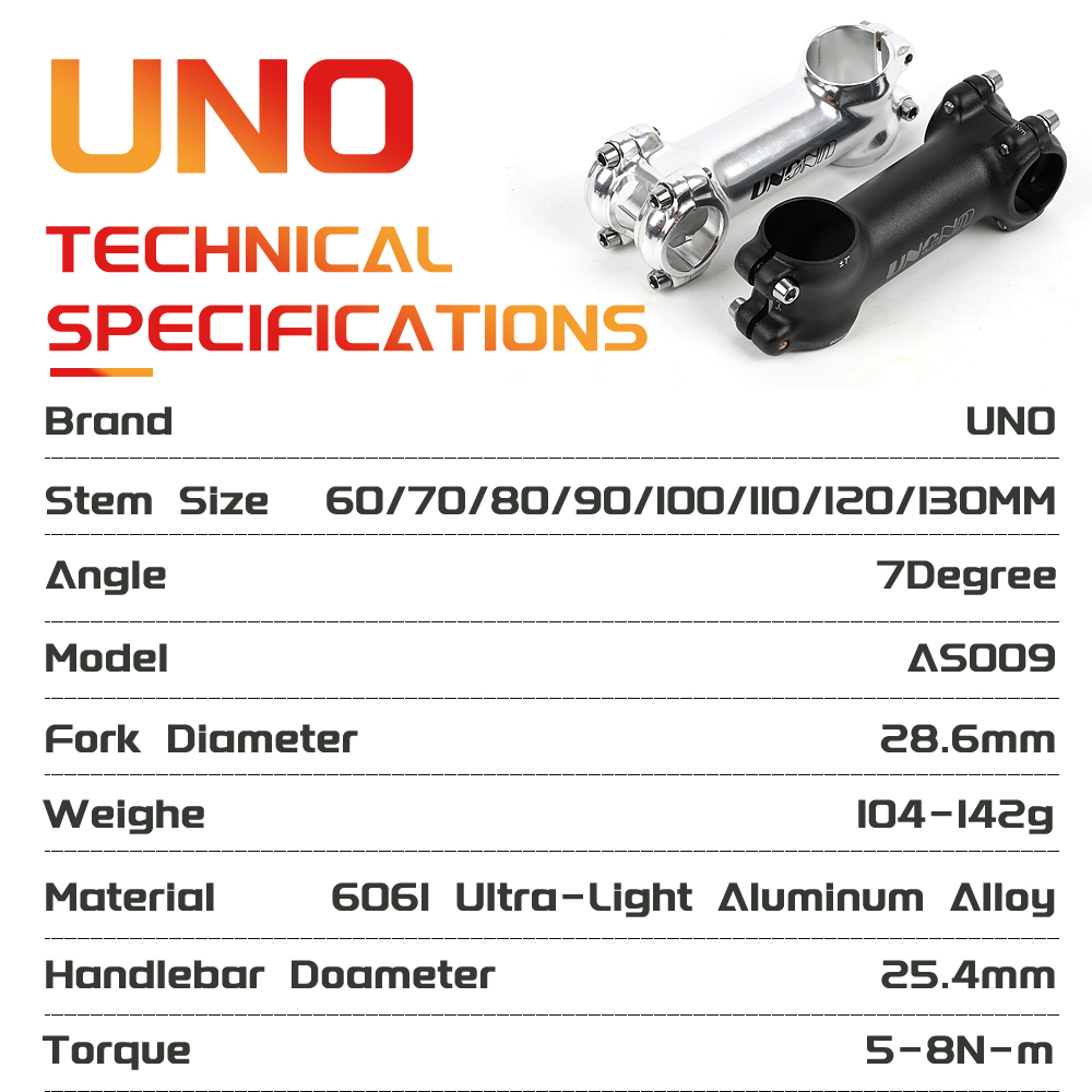 UNO Bike Stem Ultralight 7/17/ - Bike Stem Riser recension och pris