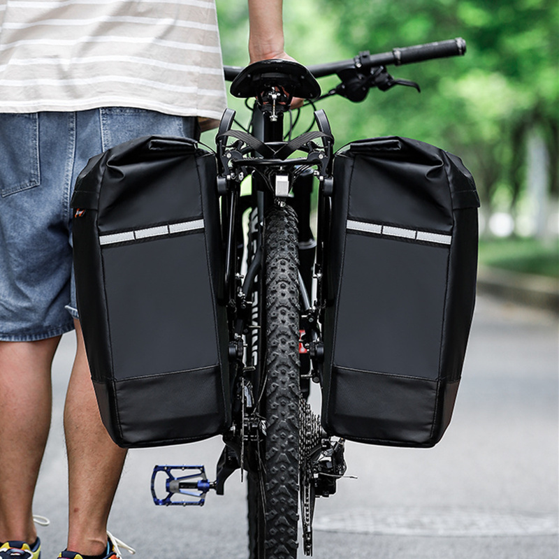 Bicycle Side Bag Mountain Bike - Cycling Gear Shelf recension och pris