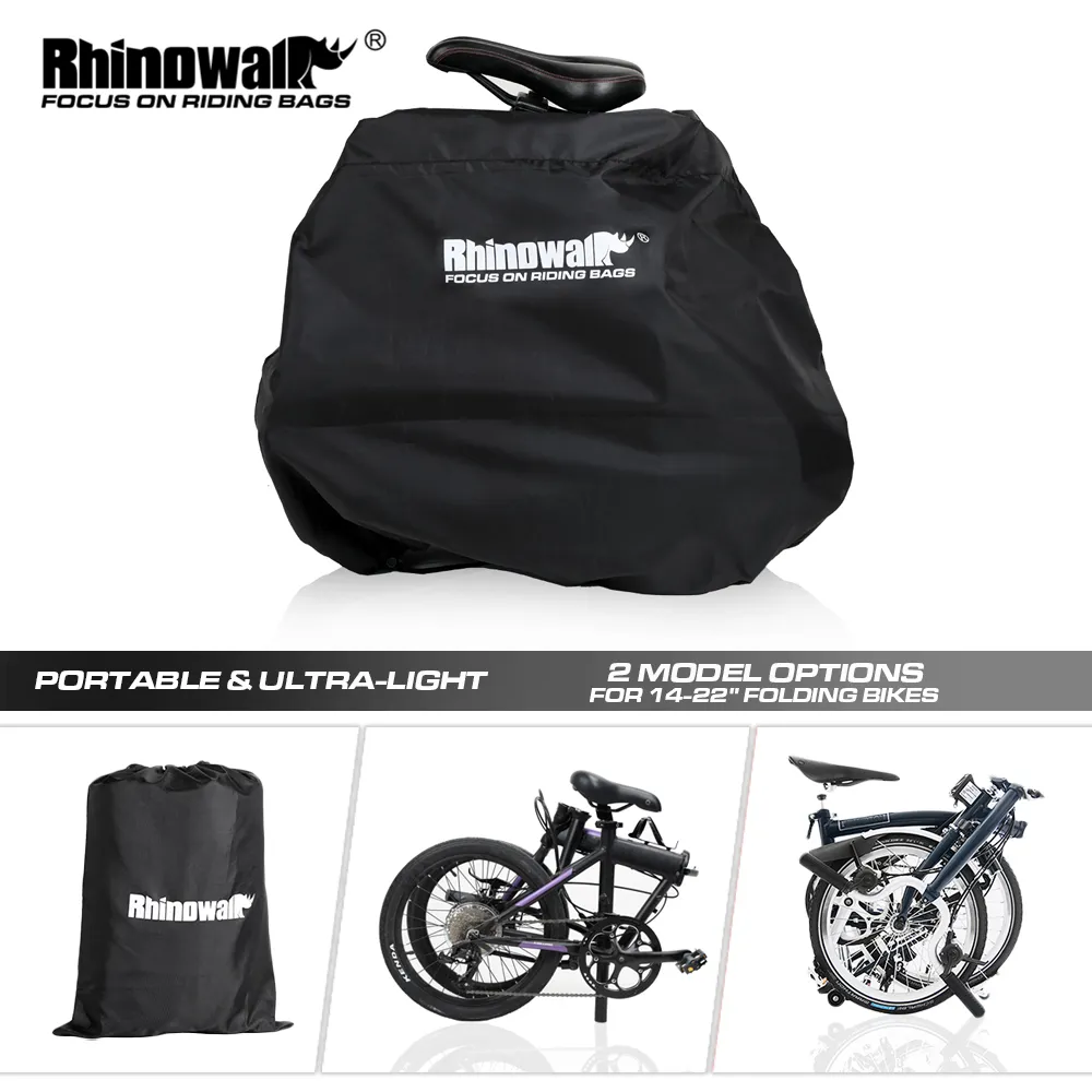Rhinowalk Folding Bike Storage - Cycling Gear Travel Bag recension och pris