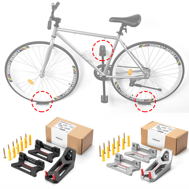 3Pcs Bicycle Rack Cycling Peda - Cycling Gear Wall Hanger recension och pris