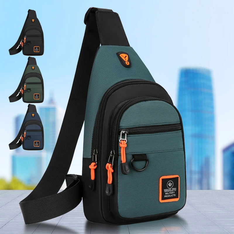 NEW Men's Chest Bag Men's Leis - Cycling Gear Travel Bag recension och pris