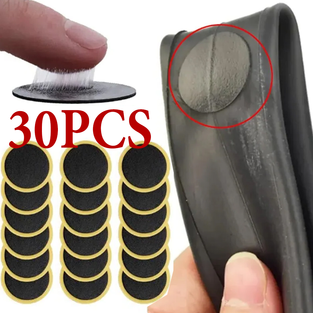 Self-Stick Bicycle Tire Patche - Bicycle Repair Kit recension och pris