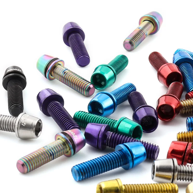 MUQZI 6pcs Stem Bolts M5x17mm  - Bike Stem Riser recension och pris