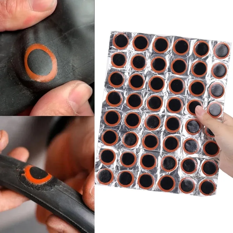 48Pcs Rubber Puncture Patches  - Bicycle Repair Kit recension och pris