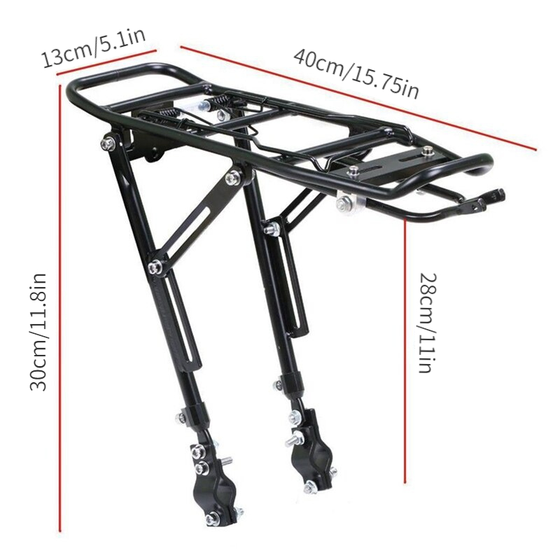 1PC Alloy Rear Bicycle  Rack C - Cycling Gear Travel Bag recension och pris
