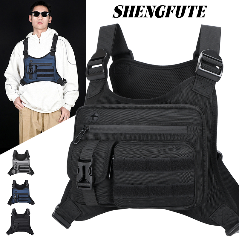 Tactical Chest Rig Bag Men Mul - Cycling Gear Tote recension och pris