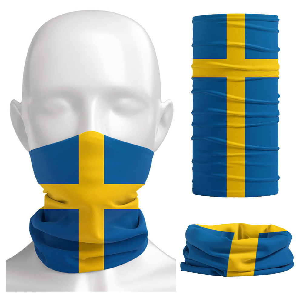 Sweden Flag Printed Bandana He - Cycle Gear recension och pris
