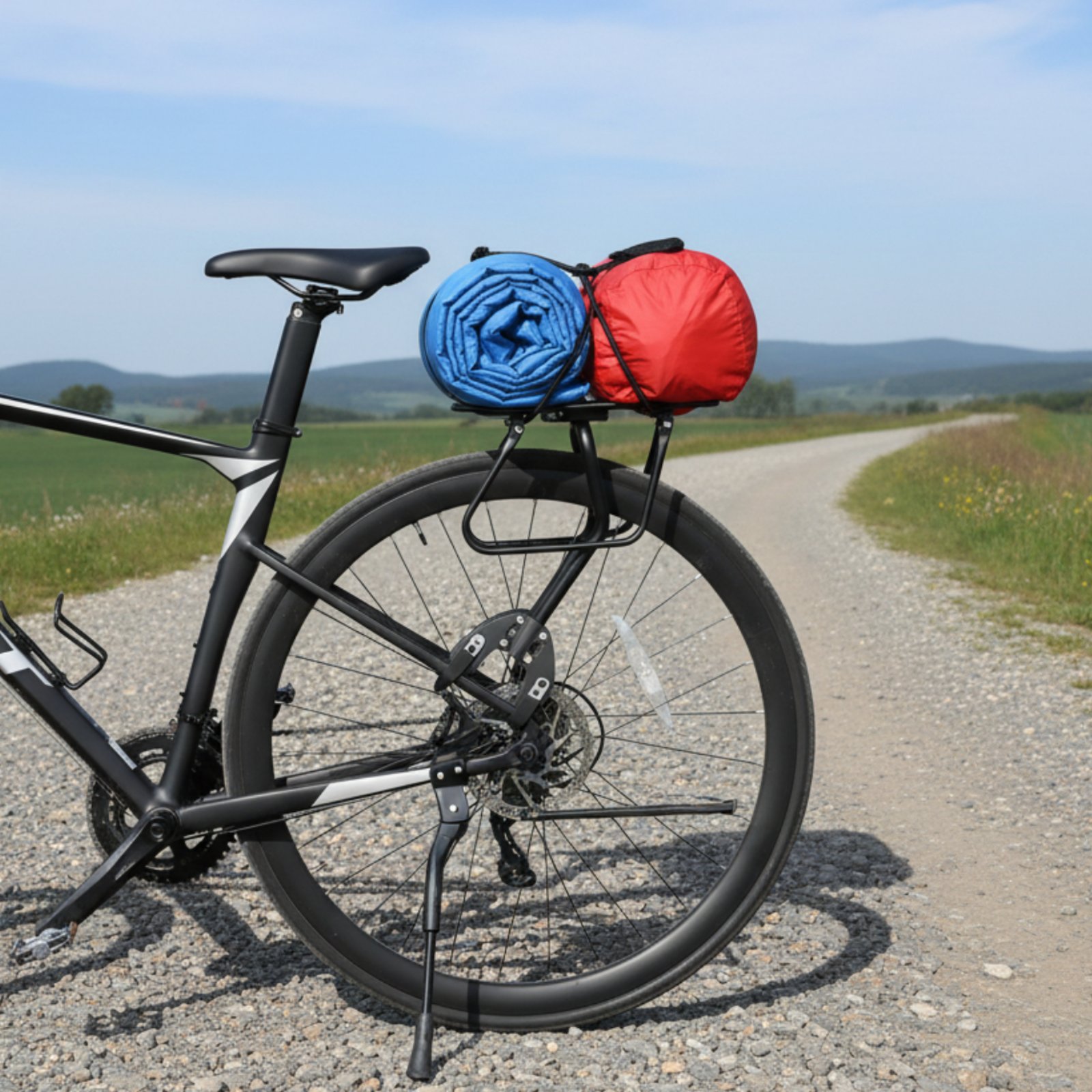 Quick Release Bicycle Rear Rac - Cycling Gear Shelf recension och pris