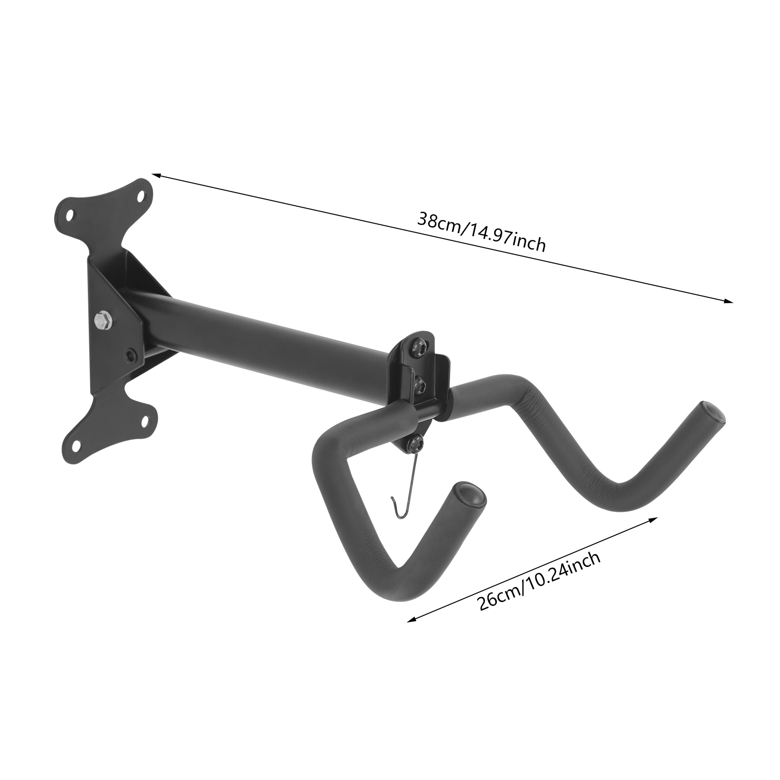 Wall Mount Bicycle Holder 66lb - Cycling Gear Wall Hanger recension och pris