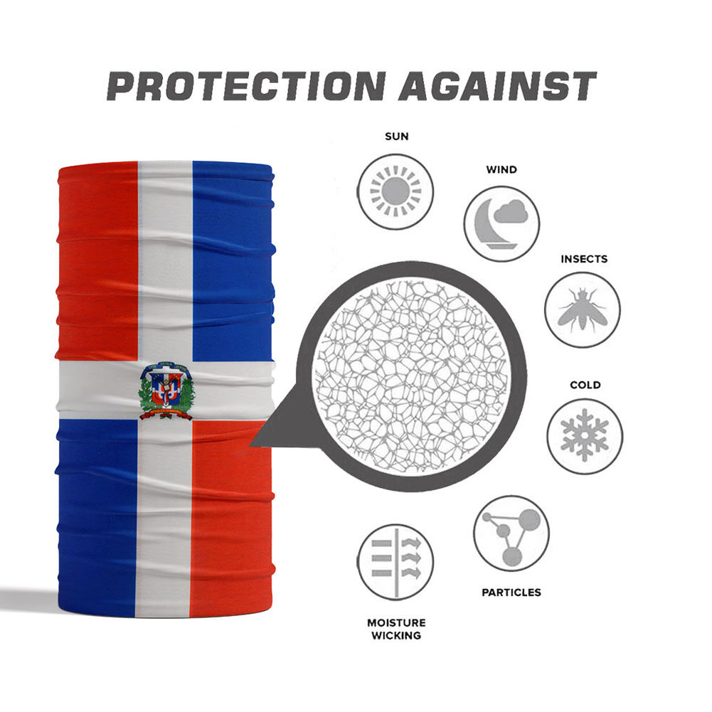 Dominica National Flag Bandana - Cycle Gear recension och pris