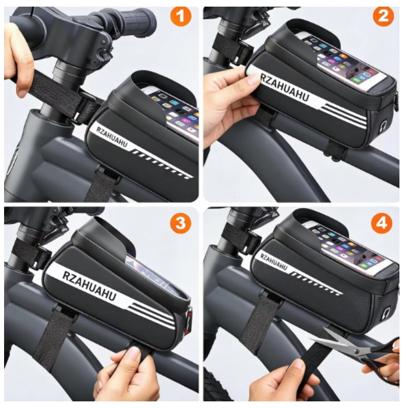 Waterproof Sun Visor Touch Scr - Cycling Gear Travel Bag recension och pris