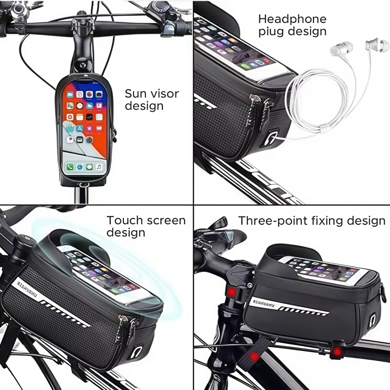 Waterproof Sun Visor Touch Scr - Cycling Gear Travel Bag recension och pris