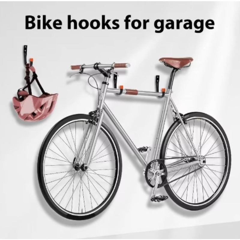 6PCS/Set Bike Wall Mount Hooks - Cycling Gear Wall Hanger recension och pris