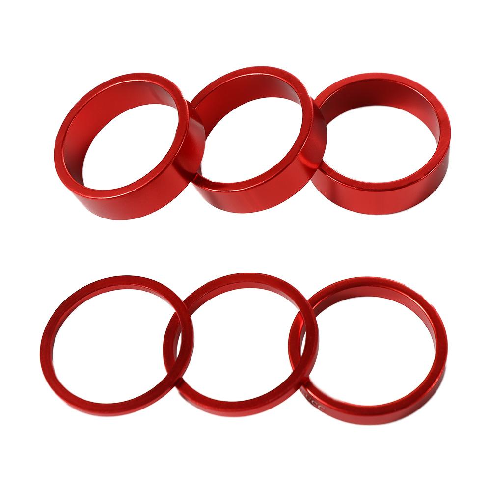 6pcs/set Headset Riser Aluminu - Bike Stem Riser recension och pris