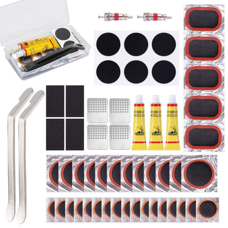 Bike Tire Tyre Tube Repair Kit - Bicycle Repair Kit recension och pris