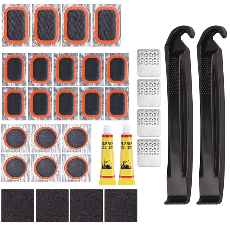 Bike Tire Tyre Tube Repair Kit - Bicycle Repair Kit recension och pris