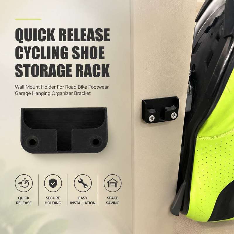 Quick Release Cycling Shoe Sto - Cycling Gear Wall Hanger recension och pris