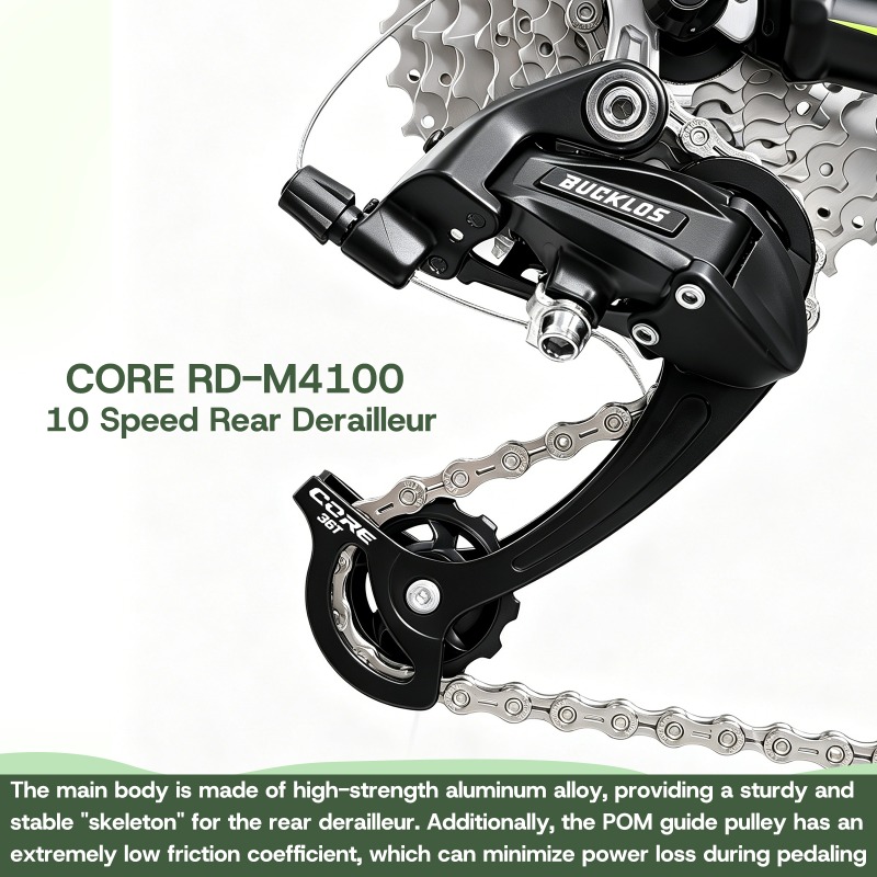 BUCKLOS 10 Speed MTB Rear Dera - Cycling Gear Stand recension och pris