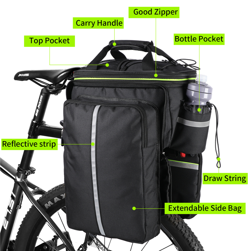 WEST BIKING 3 in 1 Waterproof  - Cycling Gear Travel Bag recension och pris