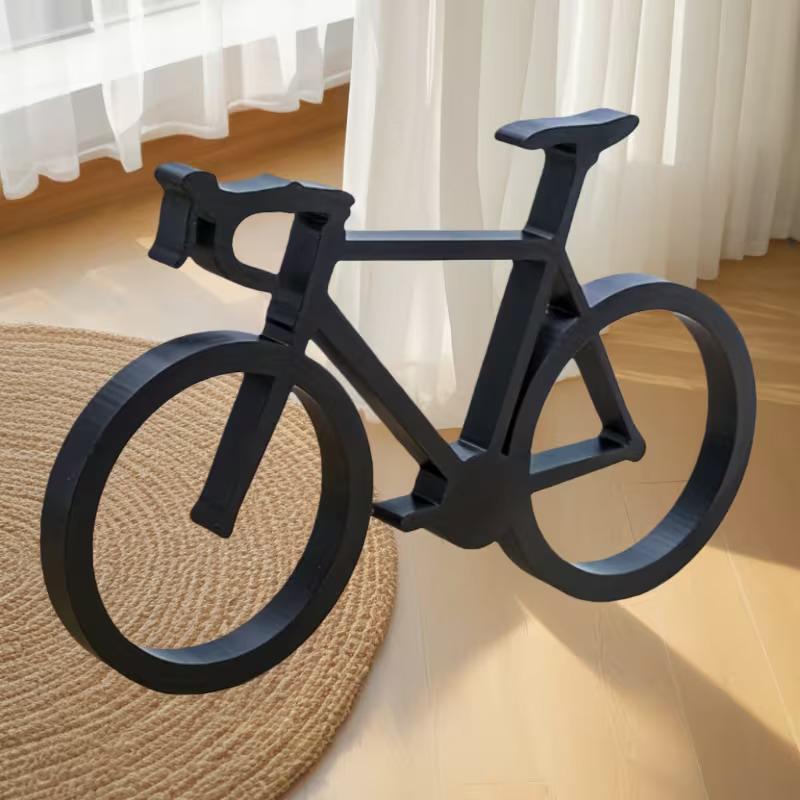 Bicycle Sculpture 3D Printed M - Cycling Gear Shelf recension och pris