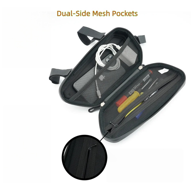Motorcycle & Bike Side Bag | E - Carbon Fiber Saddle recension och pris