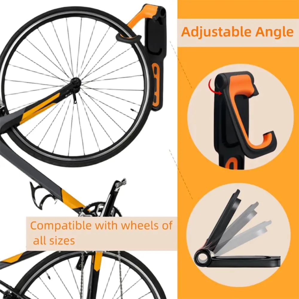 1PC Bicycle Wall Mount Rack Mt - Cycling Gear Wall Hanger recension och pris