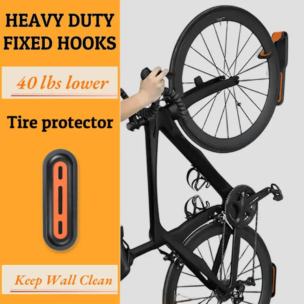 1PC Bicycle Wall Mount Rack Mt - Cycling Gear Wall Hanger recension och pris