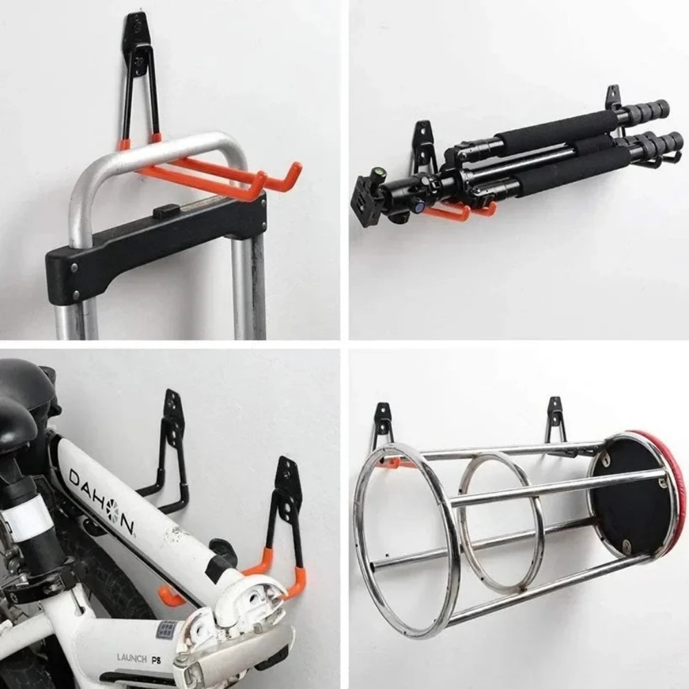 Heavy Duty Metal Bike Wall Mou - Cycling Gear Wall Hanger recension och pris