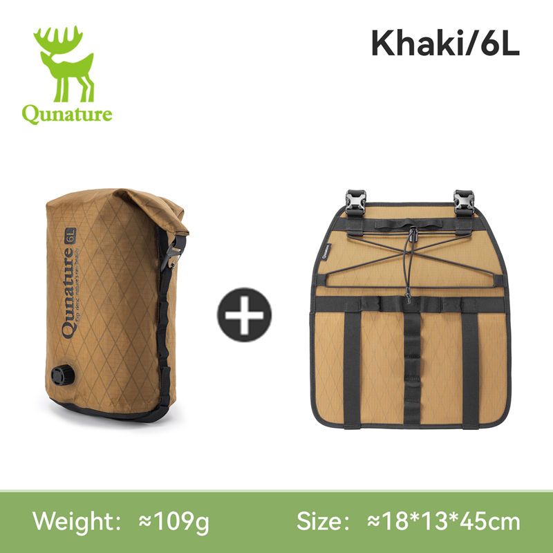Qunature 6/12L Bikepacking Bag - Cycling Gear Travel Bag recension och pris