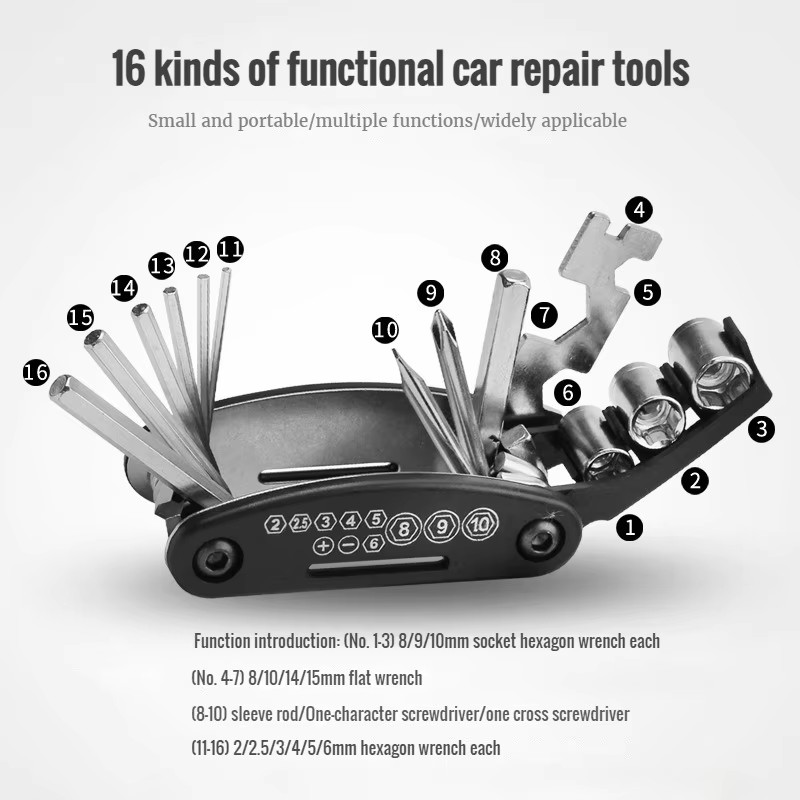 Portable Bicycle Repair Tools  - Bicycle Repair Kit recension och pris
