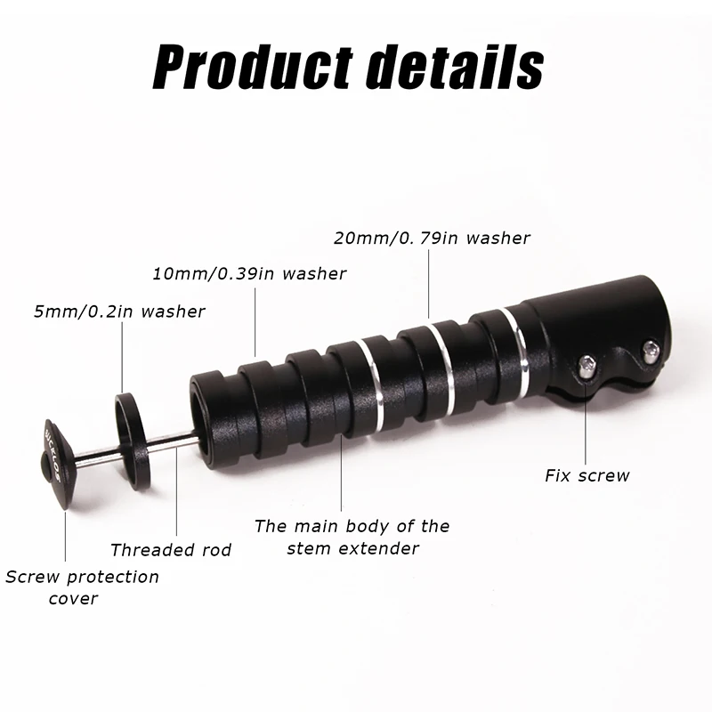 BUCKLOS Bike Handlebar Stem He - Bike Stem Riser recension och pris