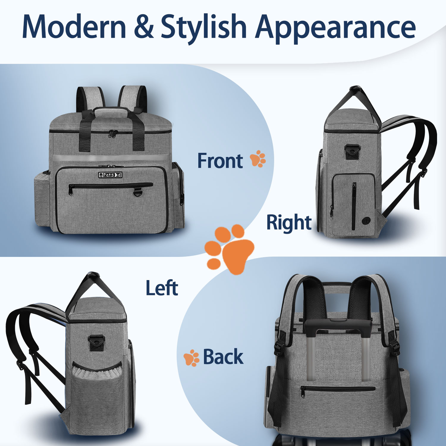 Petskd Outdoor Dog Organizer B - Cycling Gear Travel Bag recension och pris