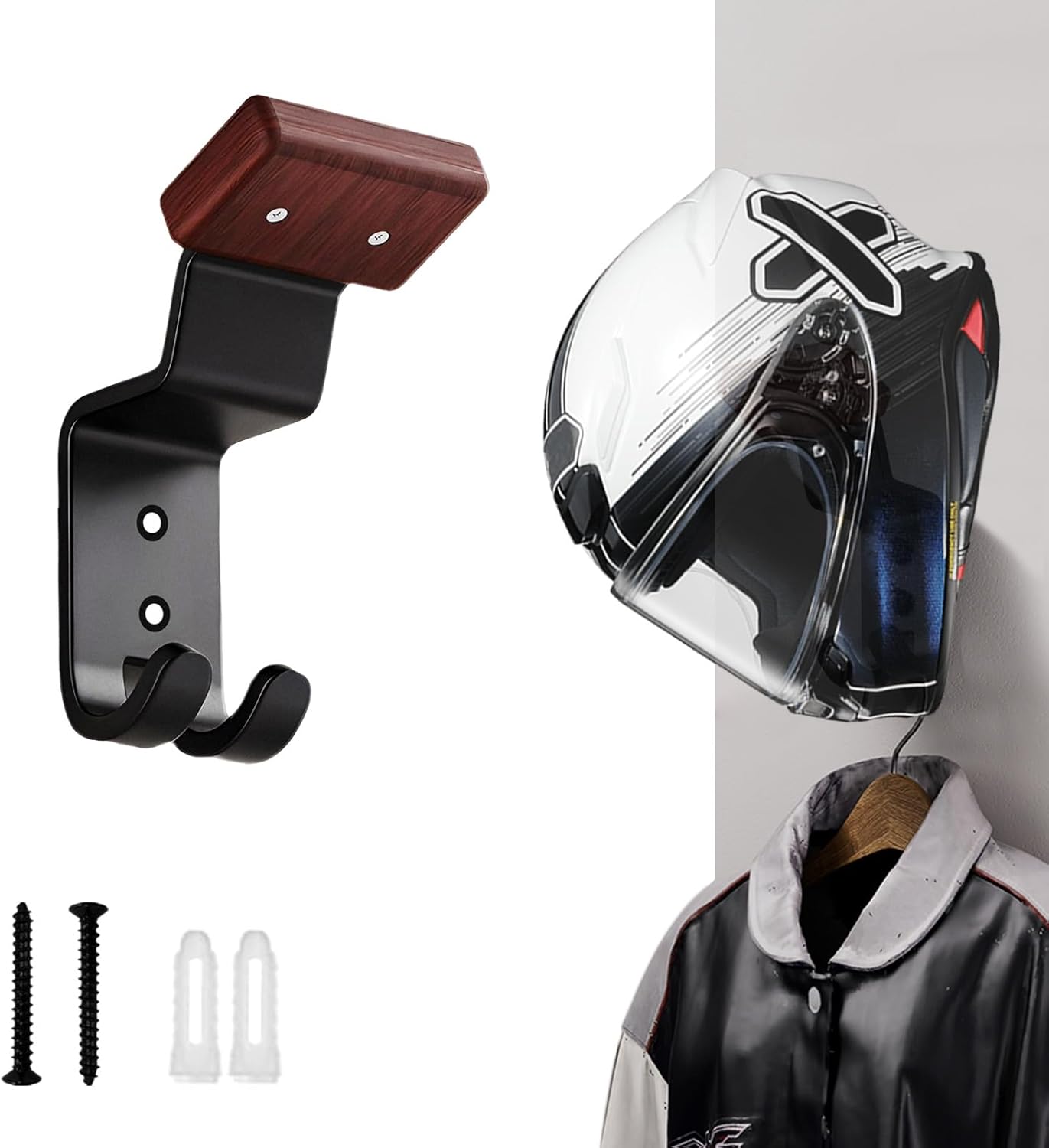 Motorcycle Helmet Holder Wall  - Cycling Gear Stand recension och pris
