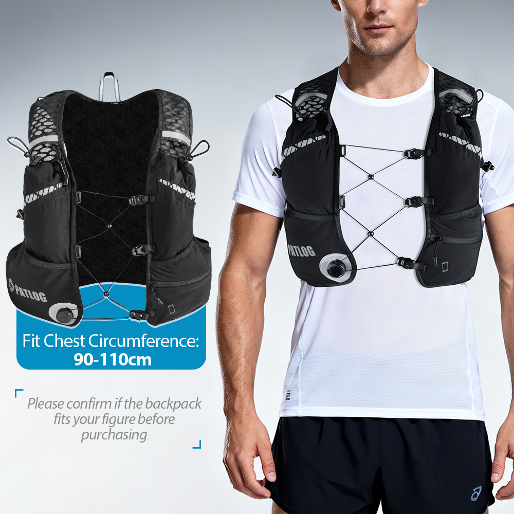 8L Breathable Hydration Vest P - Cycling Gear Travel Bag recension och pris