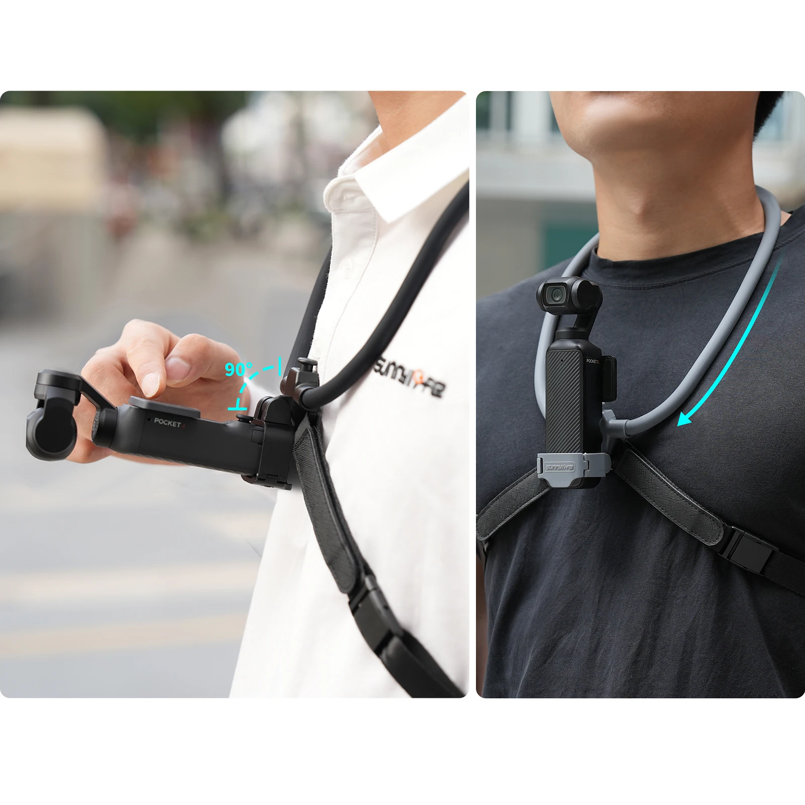 Neck Camera Holder、Wearable PO - Cycling Gear Bundle recension och pris