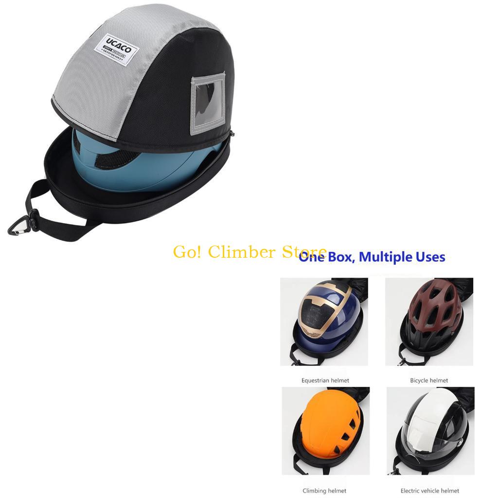 Q84C Padded Helmet Carrying Ba - Cycling Gear Travel Bag recension och pris